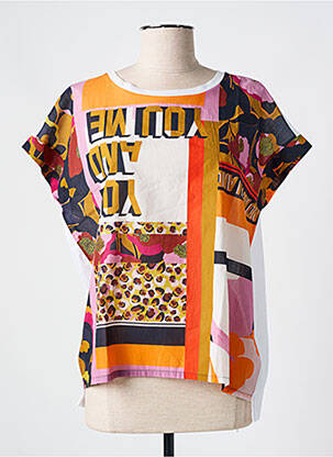 Tricou portocaliu LUISA CERANO femeie