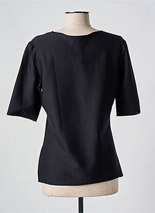 Tricou elasticitate mâneci scurte negru EMPORIO ARMANI femeie