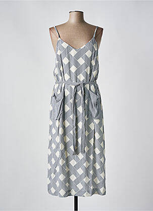 Rochie midi albastru NICE THINGS femeie