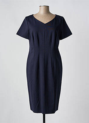 Rochie midi albastru LUISA CERANO femeie