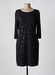 Rochie midi mâneci lungi mâneci lungi negru LUISA CERANO femeie