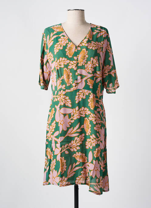 Rochie midi verde NICE THINGS femeie