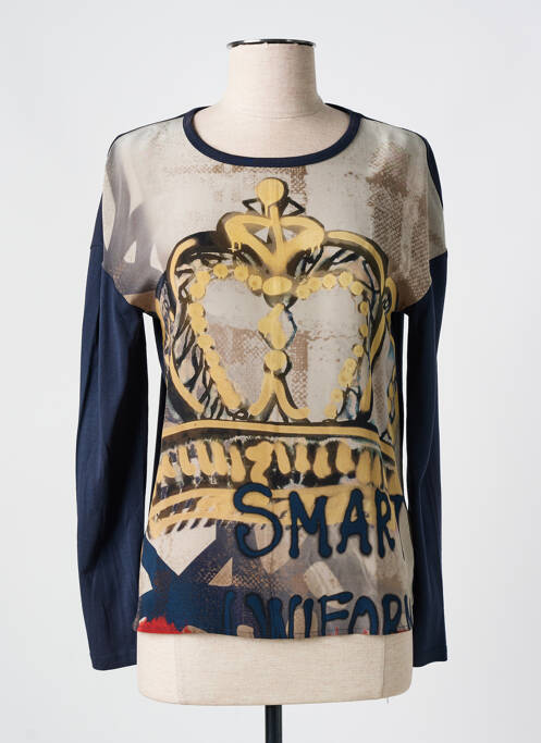 Tricou albastru LUISA CERANO femeie