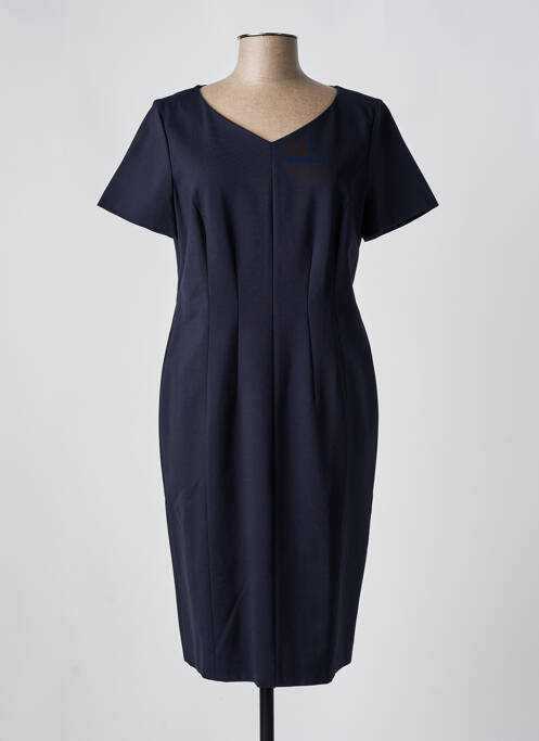 Rochie midi albastru LUISA CERANO femeie