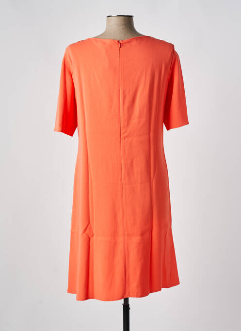 Rochie midi portocaliu LUISA CERANO femeie