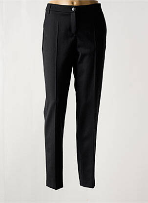 Pantalon slim țesătură poplin mărime normală negru EMPORIO ARMANI femeie