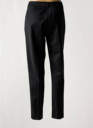 Pantalon slim țesătură poplin mărime normală negru EMPORIO ARMANI femeie