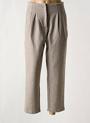 Pantalon drept bej THE KORNER femeie