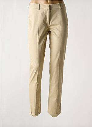 Pantalon slim bej MAX MARA femeie