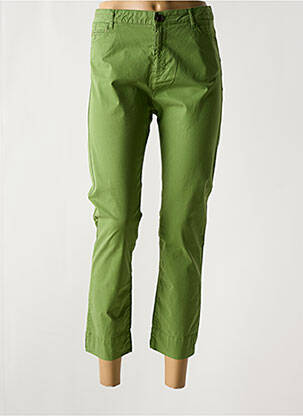 Pantalon 7/8 elasticitate verde MAYJUNE femeie