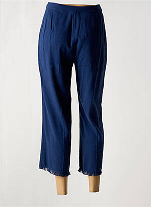 Pantalon 7/8 albastru NICE THINGS femeie