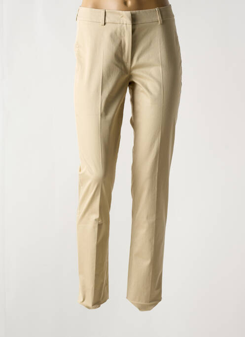 Pantalon slim bej MAX MARA femeie
