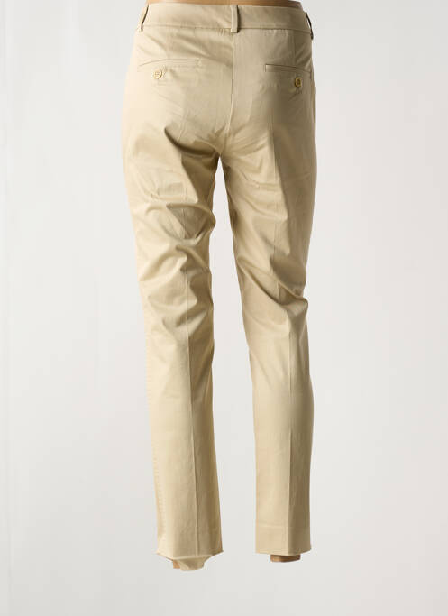 Pantalon slim bej MAX MARA femeie