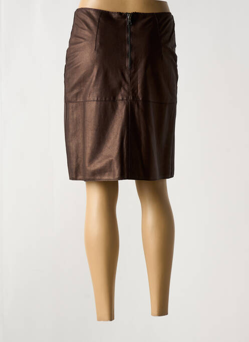 Fustă midi maro LUISA CERANO femeie