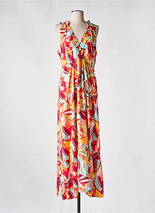 Rochie lungă portocaliu GARCIA femeie