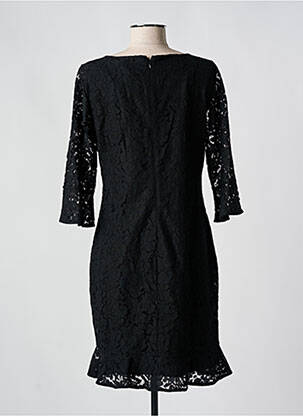 Rochie scurtă mâneci 3/4 mâneci 3/4 negru ESQUALO femeie
