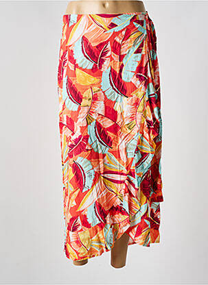 Fustă midi roșu GARCIA femeie