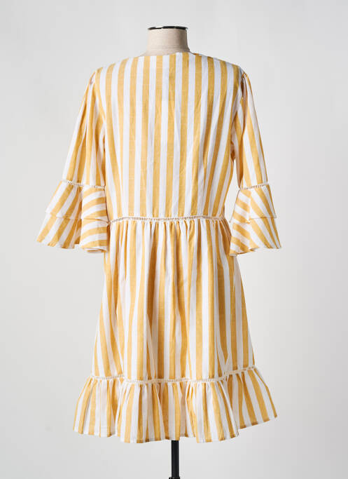 Rochie midi galben MOLLY BRACKEN femeie