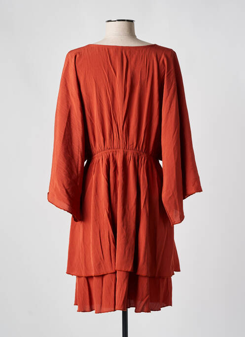 Rochie midi maro MOLLY BRACKEN femeie