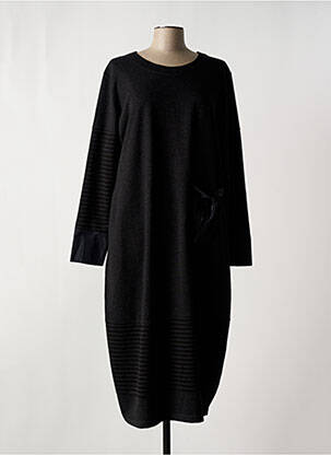 Rochie midi mâneci lungi mâneci lungi gri IZZY femeie