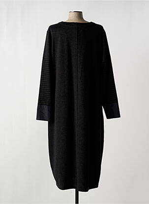 Rochie midi mâneci lungi mâneci lungi gri IZZY femeie