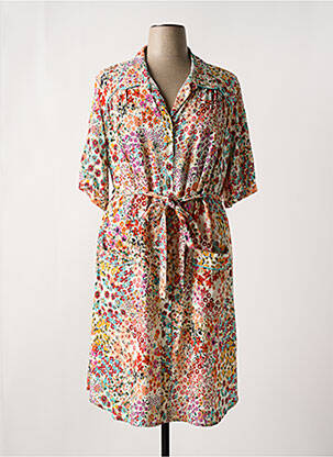 Rochie midi portocaliu JEAN MARC PHILIPPE femeie