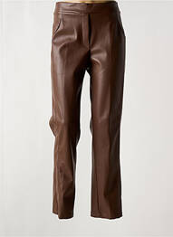 Pantalon drept elasticitate mărime normală maro JEAN MARC PHILIPPE femme