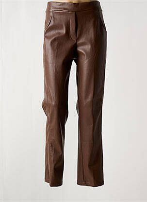 Pantalon drept maro JEAN MARC PHILIPPE femeie