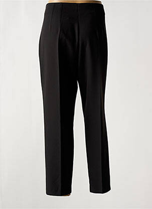 Pantalon slim țesătură poplin mărime normală negru AMY&CLO femeie