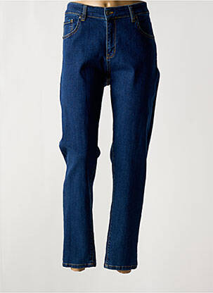 Blugi cu croială slim albastru JEAN MARC PHILIPPE femeie