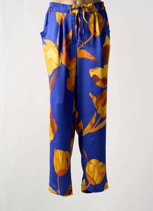 Pantalon larg albastru JEAN MARC PHILIPPE femeie