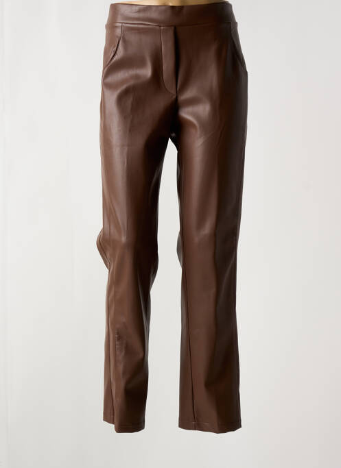 Pantalon drept maro JEAN MARC PHILIPPE femeie