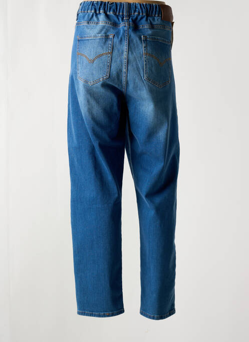 Blugi cu croială dreaptă albastru JEAN MARC PHILIPPE femeie