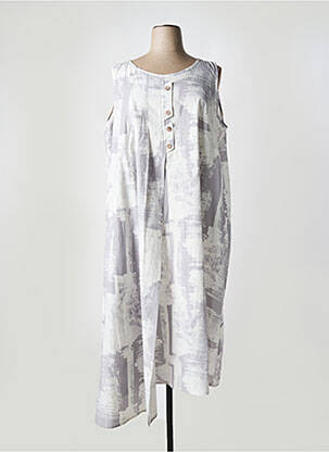 Rochie midi gri LUUKAA femeie