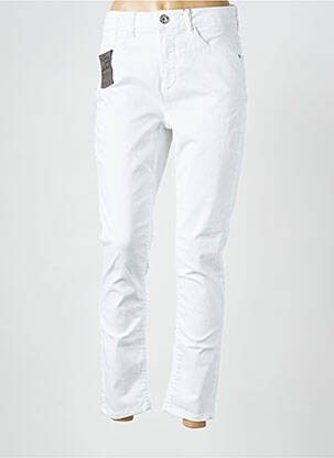 Blugi cu croială slim alb STREET ONE femeie