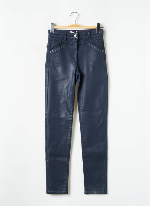 Pantalon slim albastru JULIE GUERLANDE femeie