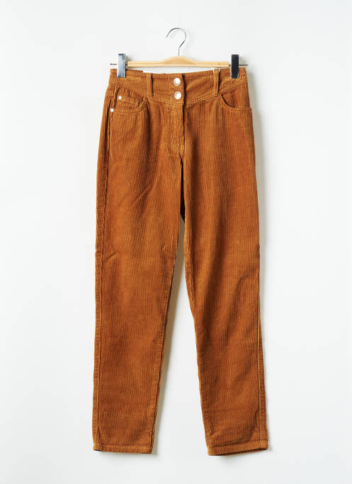 Pantalon drept galben C'EST BEAU LA VIE femeie