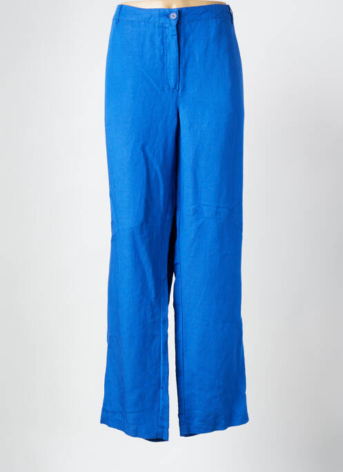 Pantalon larg albastru BRANDTEX femeie