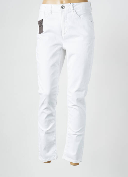 Blugi cu croială slim alb STREET ONE femeie
