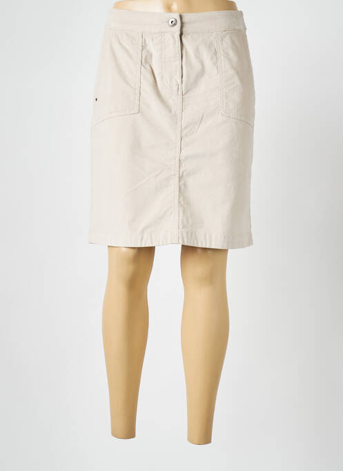 Fustă midi bej CECIL femeie