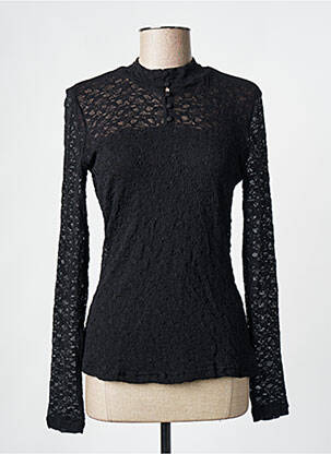 Top negru CREAM femeie