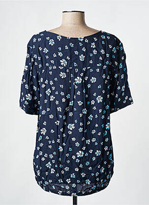Tricou elasticitate mâneci scurte albastru CECIL femeie