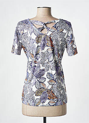 Tricou elasticitate mâneci scurte violet DIANE LAURY femeie