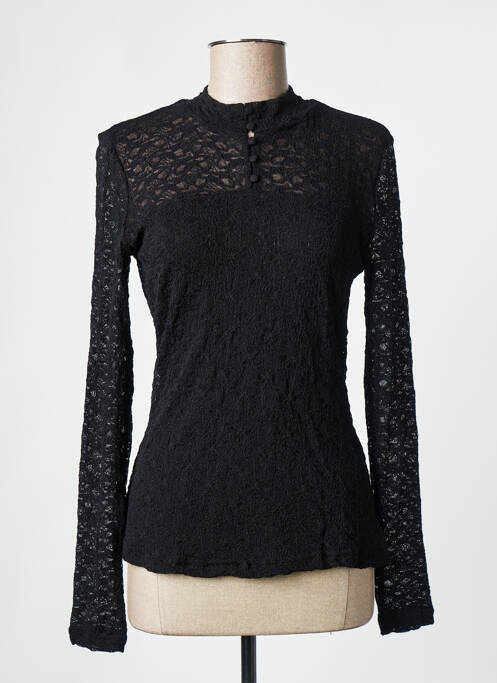 Top negru CREAM femeie