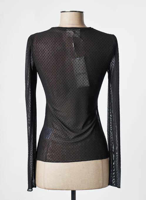 Top negru CREAM femeie