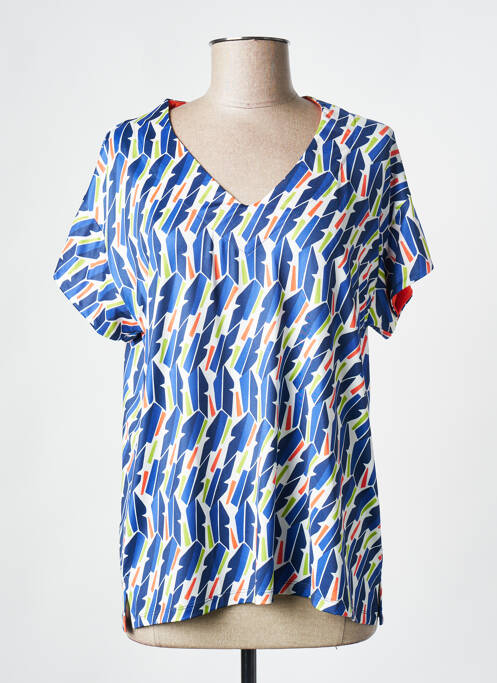 Tricou albastru SCORZZO femeie