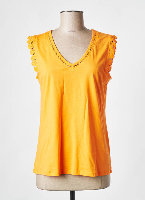 Tricou portocaliu JULIE GUERLANDE femeie