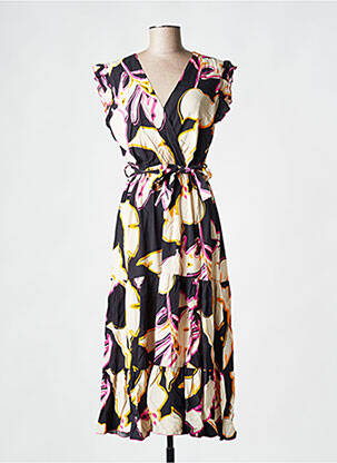 Rochie midi negru SCORZZO femeie