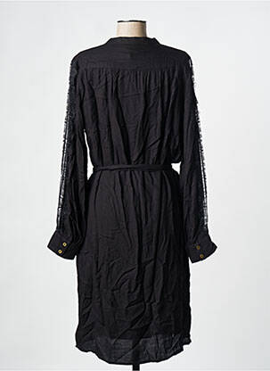 Rochie midi mâneci lungi mâneci lungi negru FREEMAN T.PORTER femeie