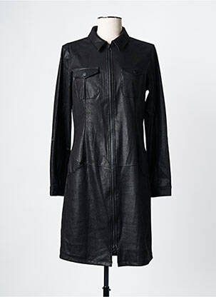 Rochie scurtă mâneci lungi mâneci lungi negru GEISHA femeie